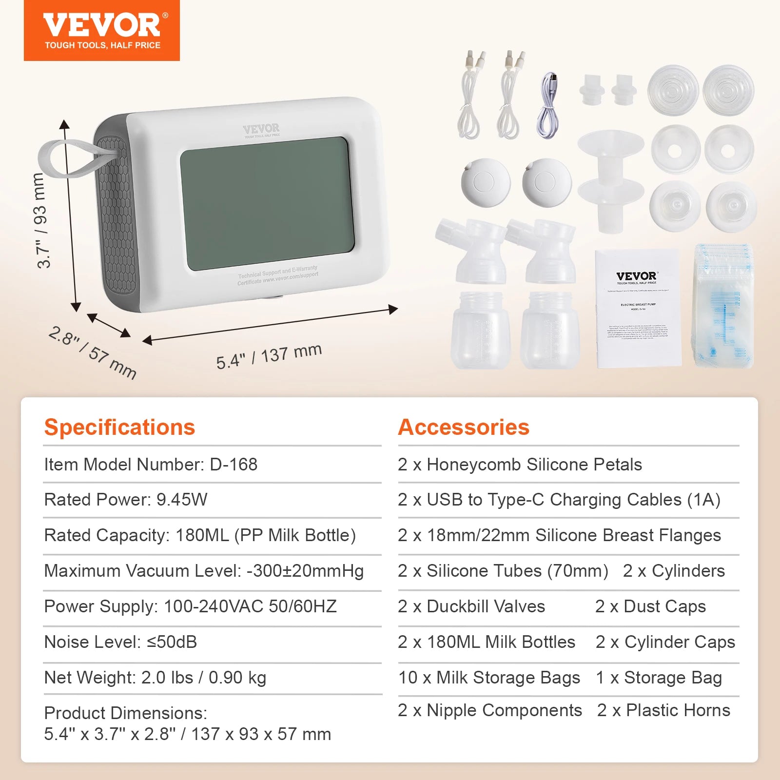 VEVOR Breast Pump