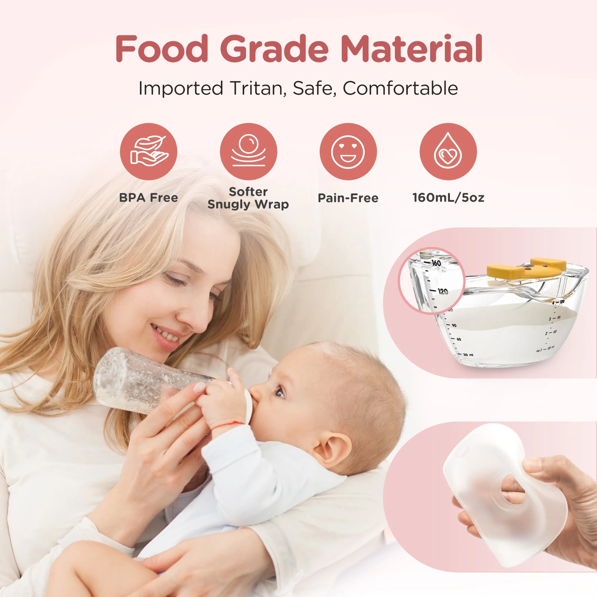 Wearable Breast Pump Hands Free