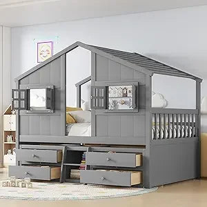 Bunker Bed Twin Over Two