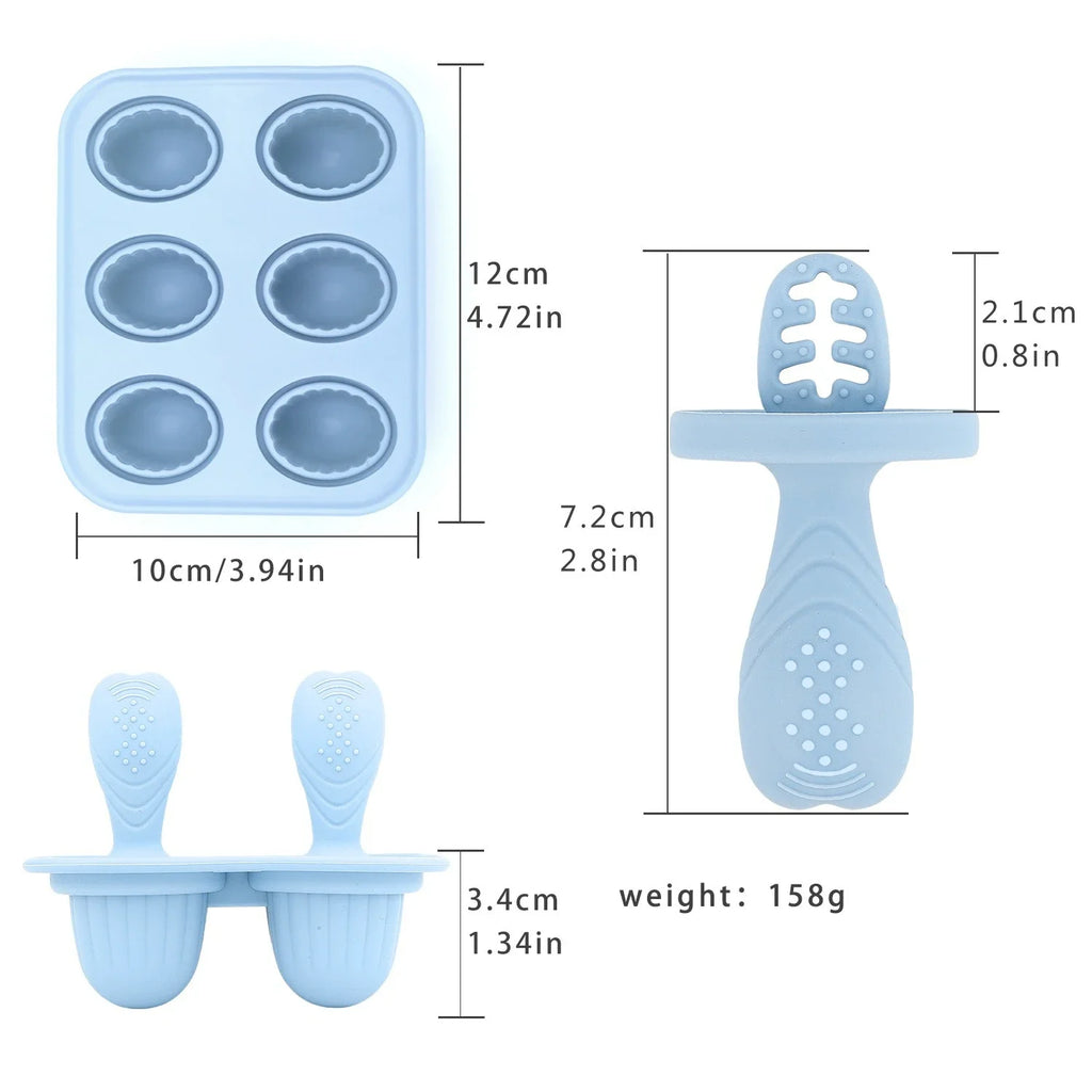 Baby Teething Ice Cream Stick Molds