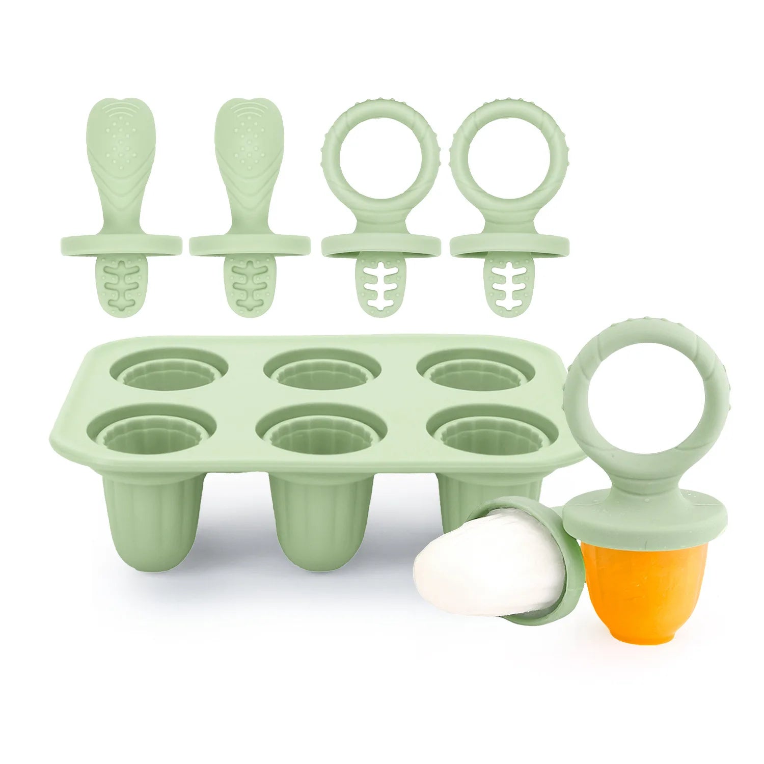 Baby Teething Ice Cream Stick Molds