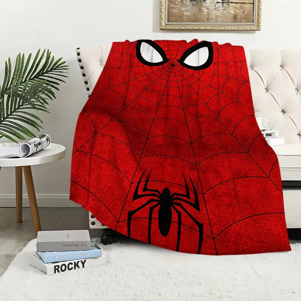 Fashion Cartoon S-Spider-Man Cool Blanket