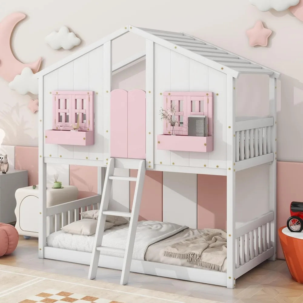 Bunker Bed Twin Over Two