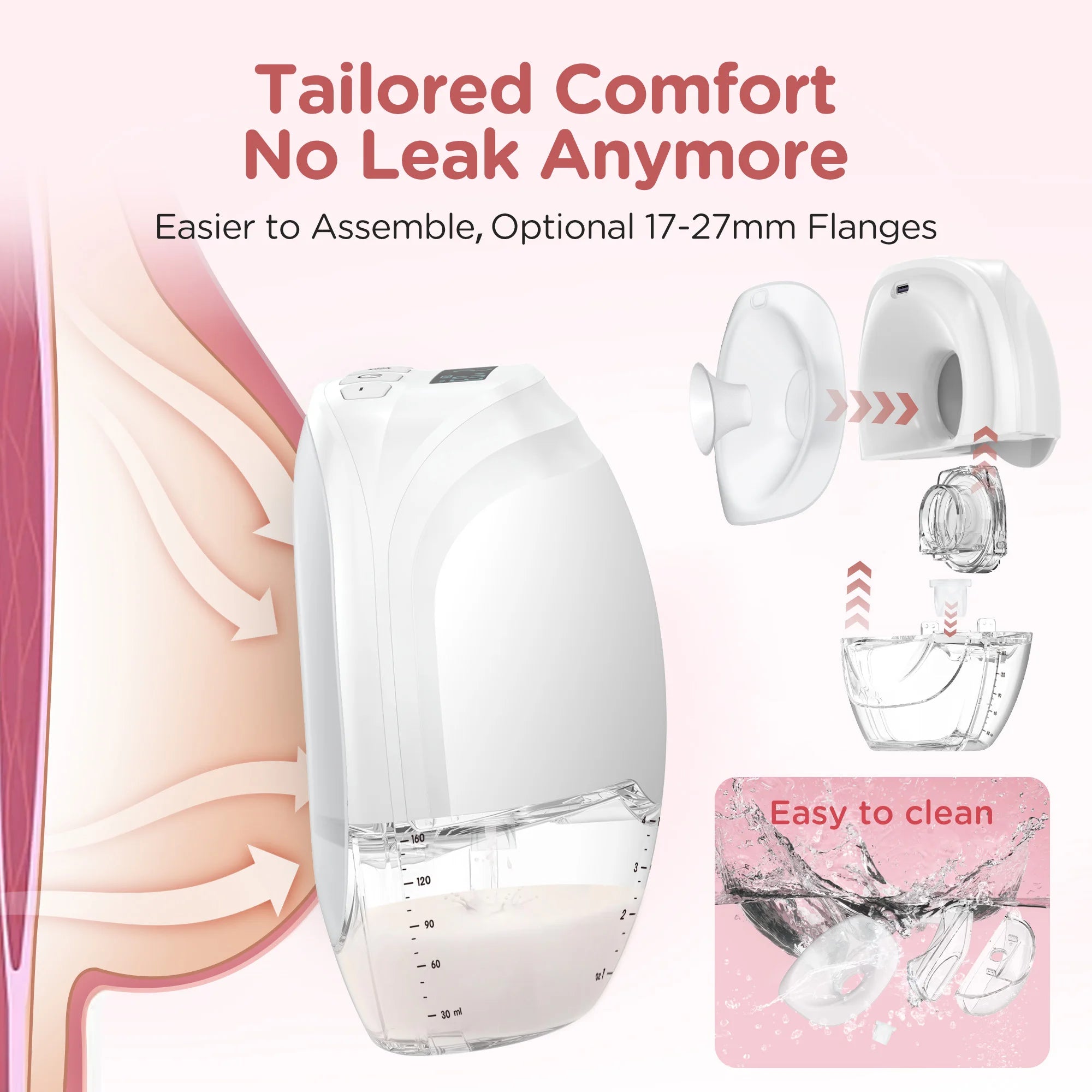 Wearable Breast Pump Hands Free