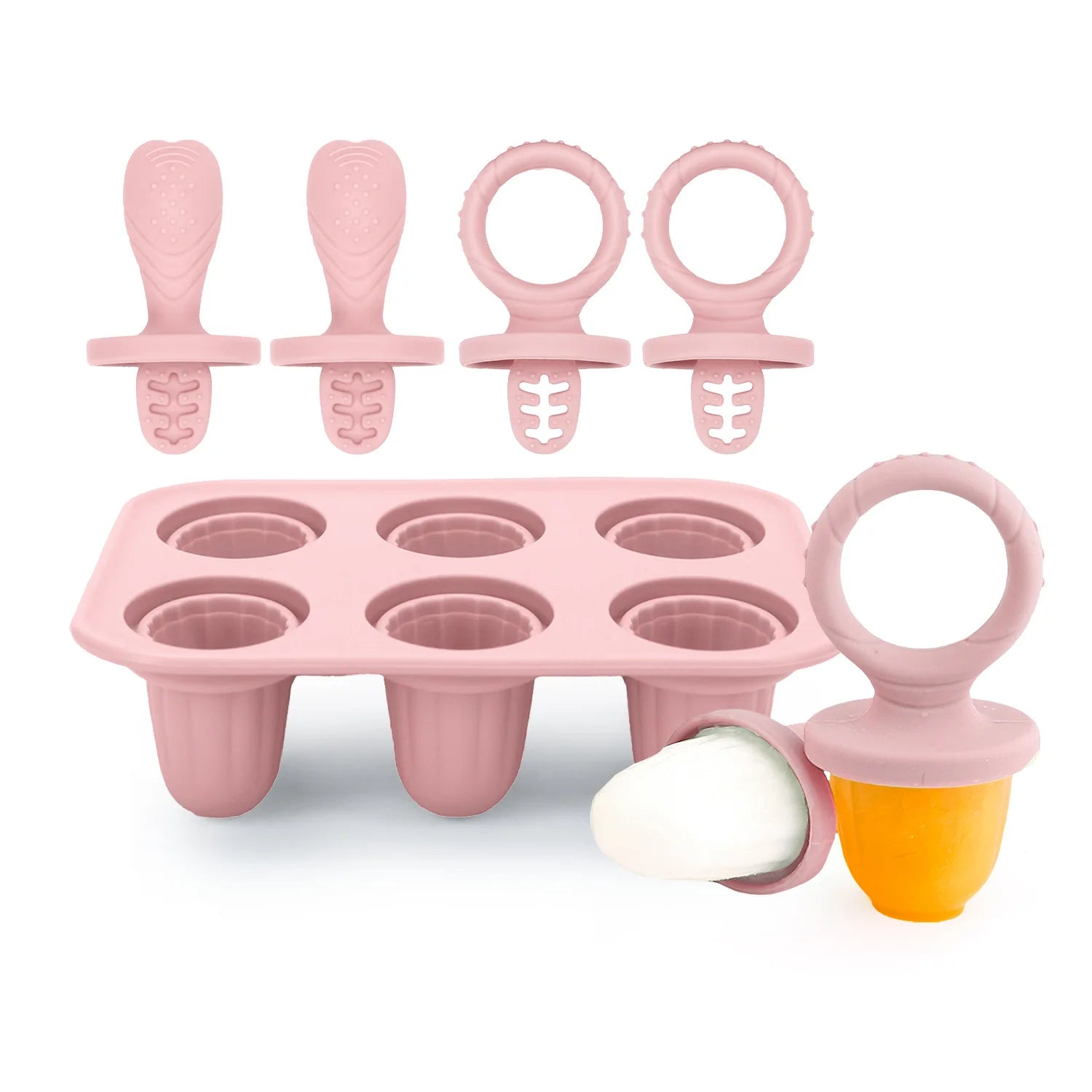 Baby Teething Ice Cream Stick Molds