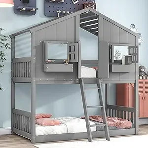 Bunker Bed Twin Over Two
