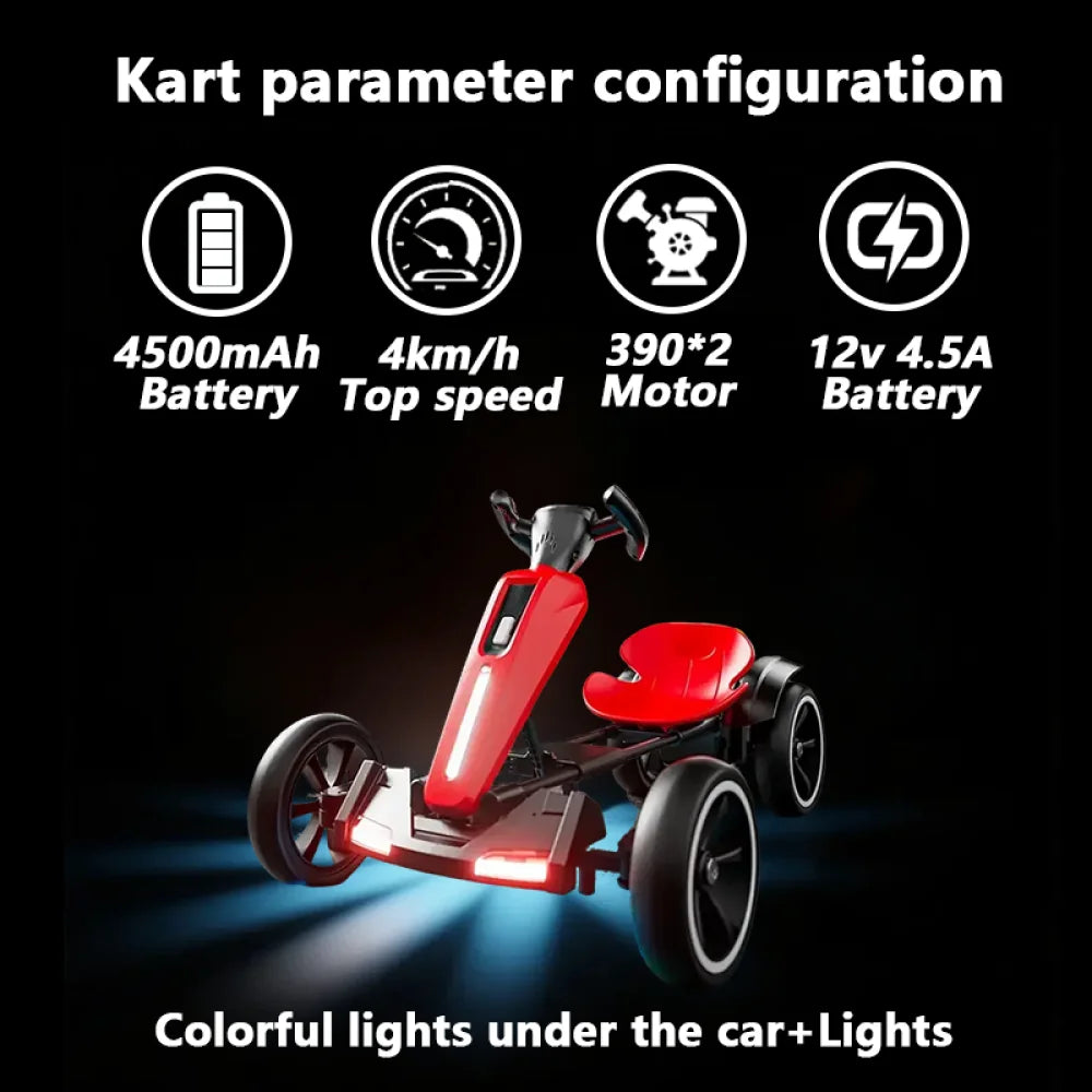 12V electric Kids Pedal Go Kart