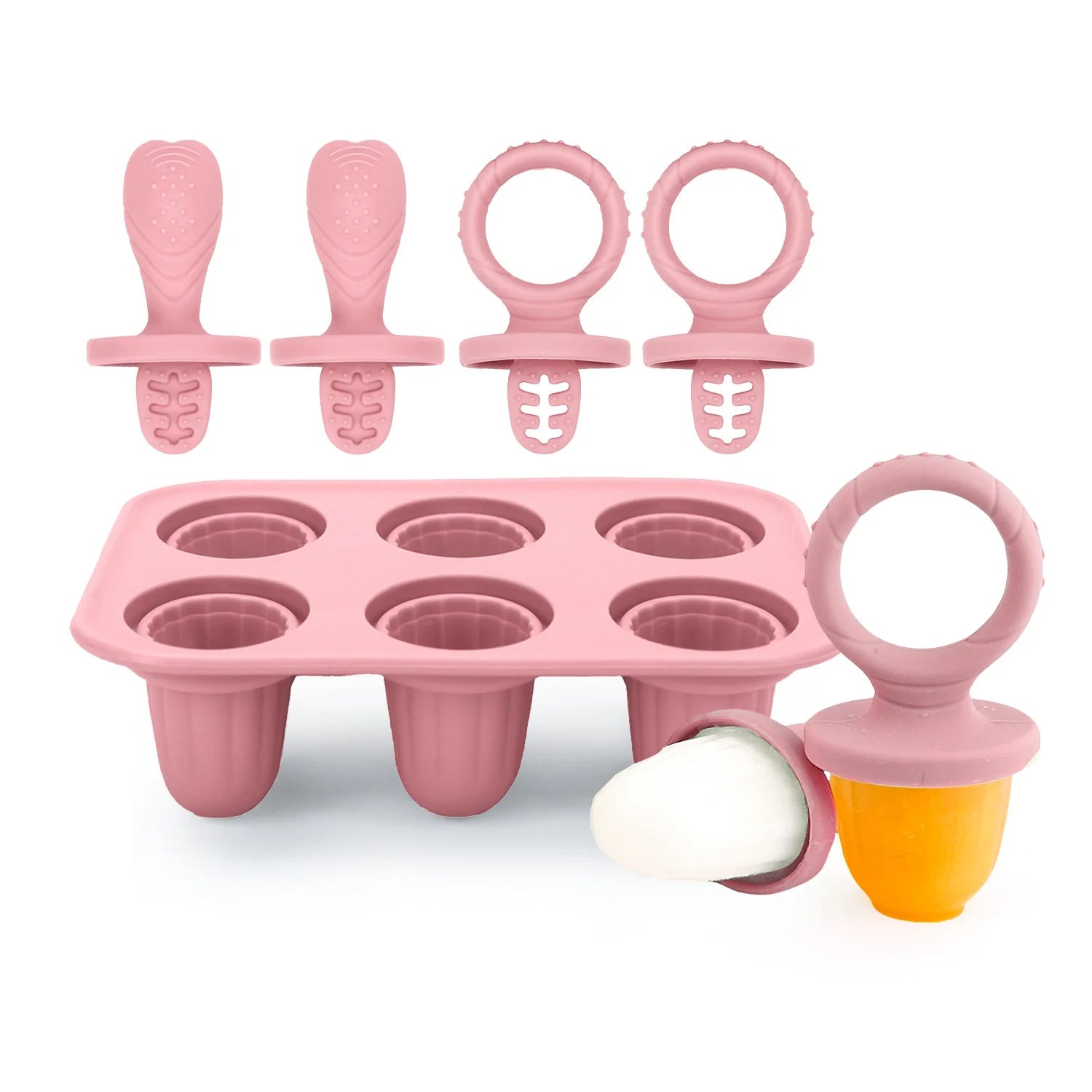 Baby Teething Ice Cream Stick Molds